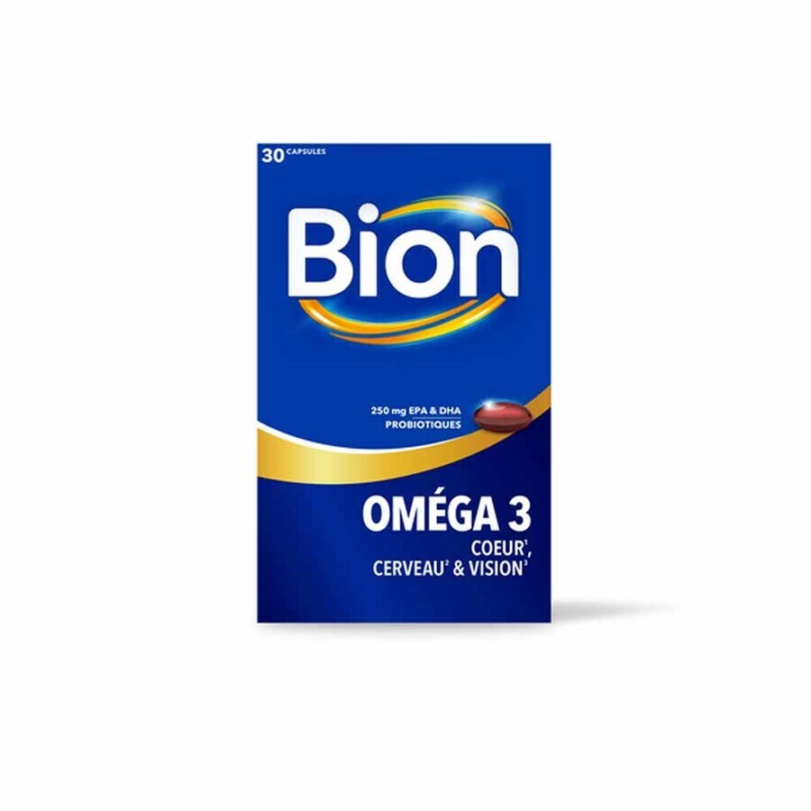 Bion3 Omega 3 Heart Brain and Vision 30 capsules