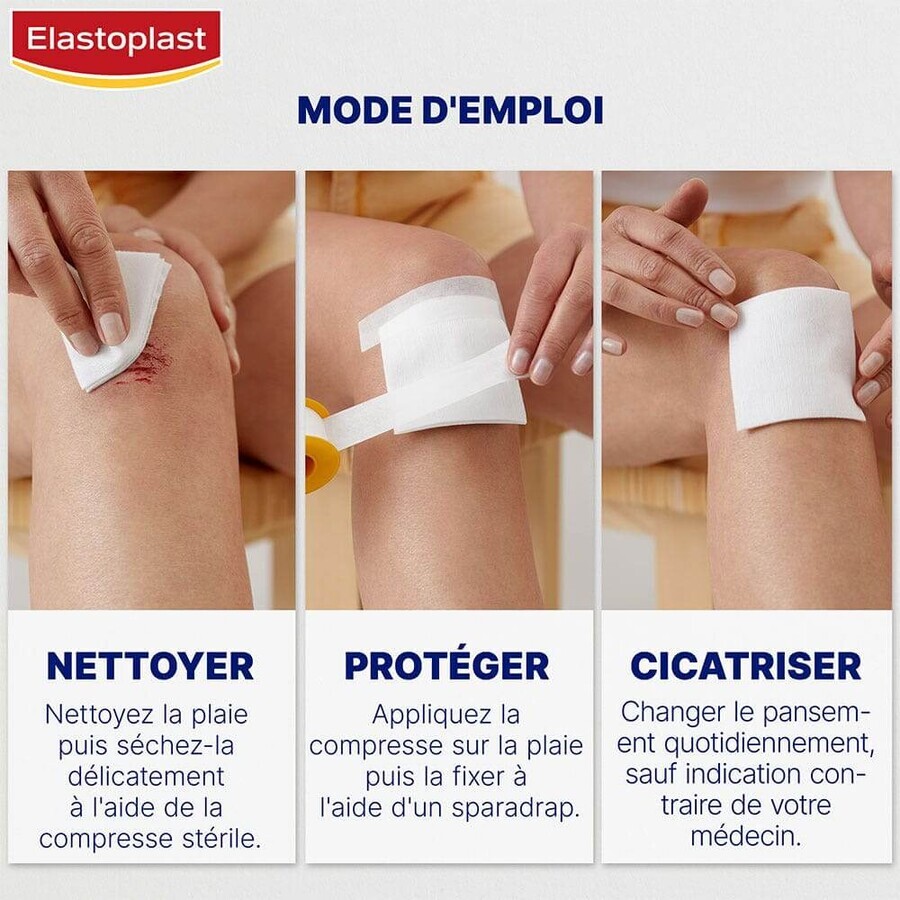 Elastoplast Eerste Hulp Zacht vlies 10 tabletten