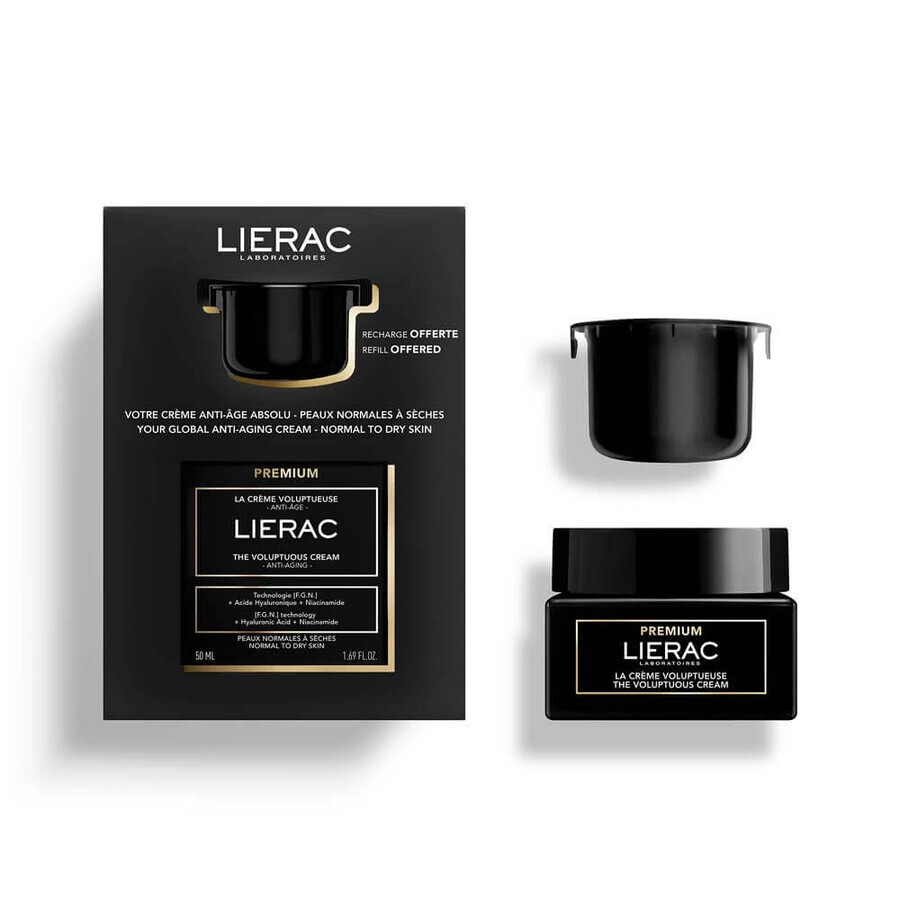 Lierac Premium Coffret Crème Voluptueuse + Offres de Recharge 100ml Lierac Premium Coffret Crème Voluptueuse + Offres de Recharge 100ml