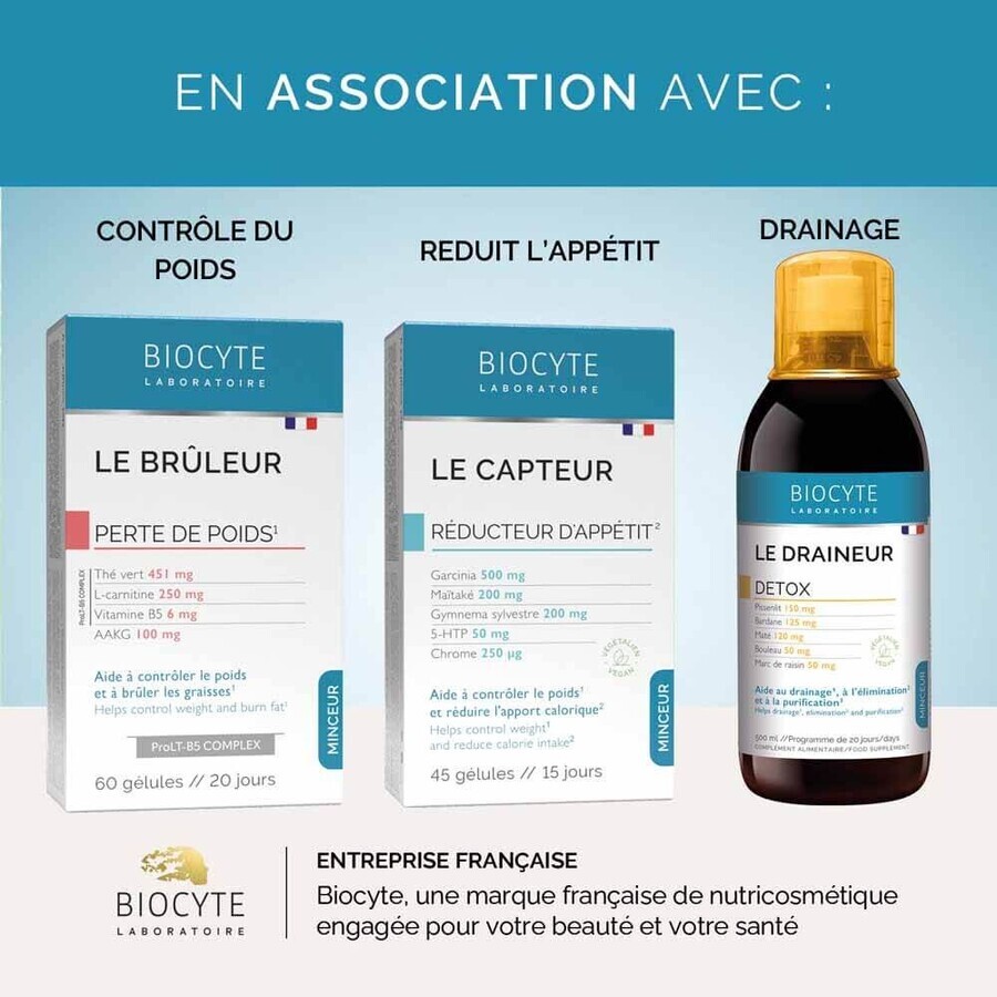 Biocyte Snellente Le Ventre Plat Probiotiques 30 capsule