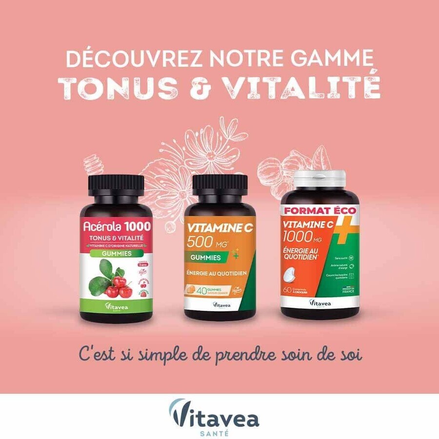 Vitavea Santé Acerola 1000 60 comprimate