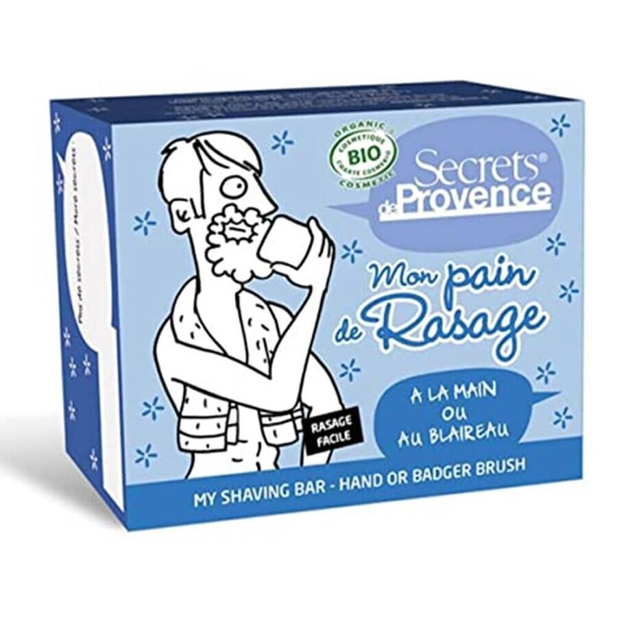 Boutique Secrets de Provence Pain de Rasage Homme 89g Secrets de Provence Pain de Rasage Homme 89g