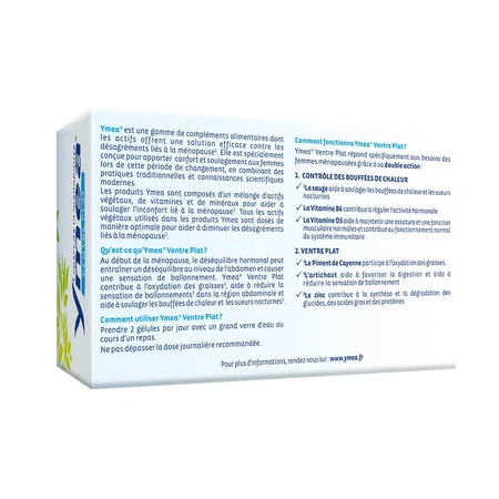 Ymea Menopause Flat Belly 128 Capsules