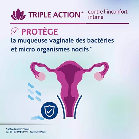 Effik Vaginal Geliofil Protect 7 Tuben à 5 ml