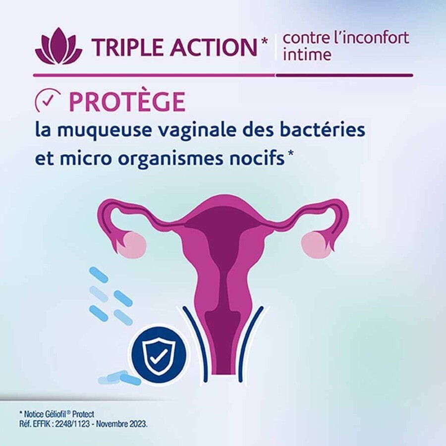 Effik Vaginal Geliofil Protect 7 tuburi de 5 ml