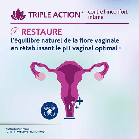 Effik Vaginal Geliofil Protect 7 Tuben à 5 ml