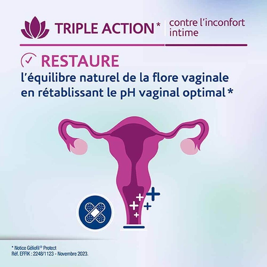 Effik Vaginal Geliofil Protect 7 tuburi de 5 ml