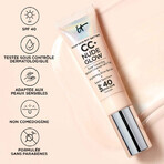 IT Cosmetics Your Skin But Better CC+ Cream Nude Glow SPF40 Tous Types de Peaux 32ml IT Cosmetics Your Skin But Better CC+ Cream Nude Glow SPF40 Tous Types de Peaux 32ml