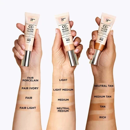 IT Cosmetics Je Huid Maar Beter Crème CC+ Nude Glow SPF40 Pour tous les skins types 32ml