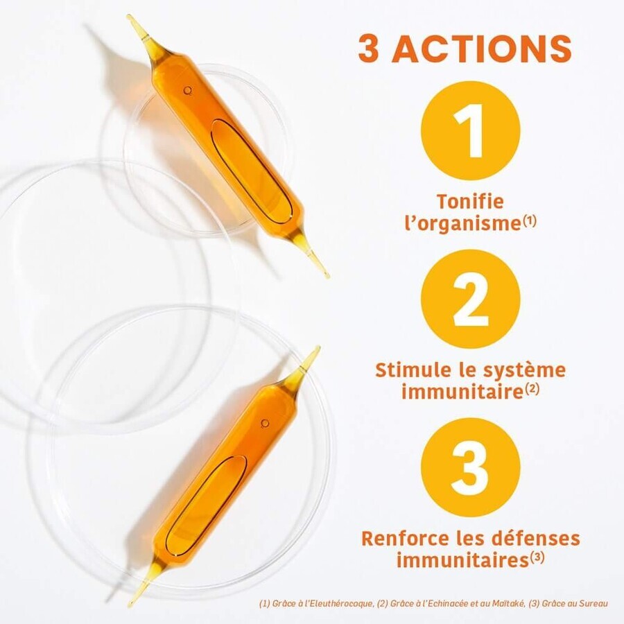 Santarome Immunite 20 Ampoules Bio 200ml