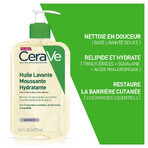 Cerave Cleanse Corps Huile Lavante Moussante Hydratante peaux normales à très sèches 473ml