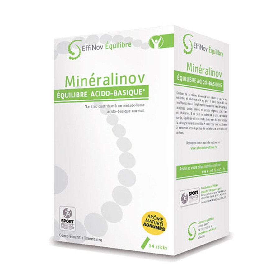 Effinov Voeding Mineralinov Zuur-base balans 14 sticks