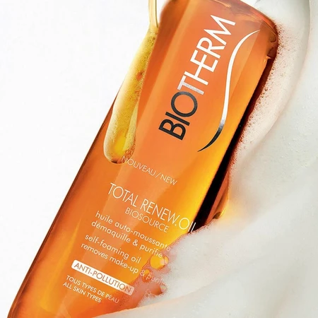 Biotherm Biosource Total Renew Self-foaming Cleansing Oil 200ml