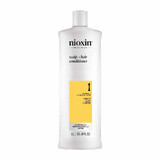Nioxin System 1 Conditionneur naturel pour cheveux et perte de cheveux modérée 1L