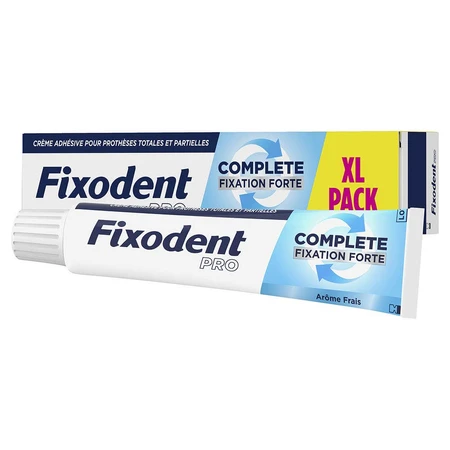 Fixodent Pro Complete Crema adhesiva para prótesis completas Fraîcheur 70,5g