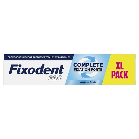 Fixodent Pro Complete Crema adhesiva para prótesis completas Fraîcheur 70,5g