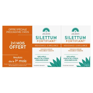 Jaldes Silettum Fortificante Oferta especial 2+1 meses gratis 180 comprimidos