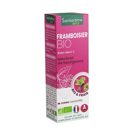 Santarome Organic Raspberry Gémmothérapie 30ml