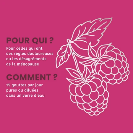 Santarome Organic Raspberry Gémmothérapie 30ml