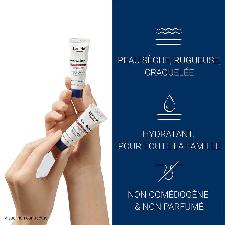Eucerin Aquaphor Herstelbalsem Droge en schrale huid 2x10g Eucerin Aquaphor Herstelbalsem Droge en schrale huid 2x10g