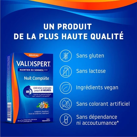 Valdispert Noche Entera 30 comprimidos