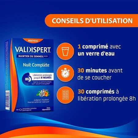 Valdispert Noche Entera 30 comprimidos