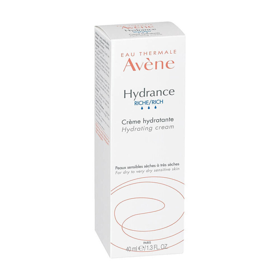 Avène Hydrance Hydraterende crème droge tot zeer droge gevoelige huid Avène Hydrance Hydraterende crème droge tot zeer droge gevoelige huid