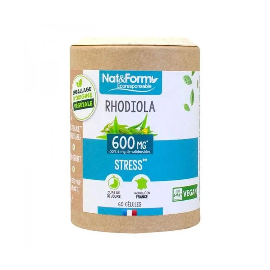 Nat&Form Rhodiola Stress 60 Gelules
