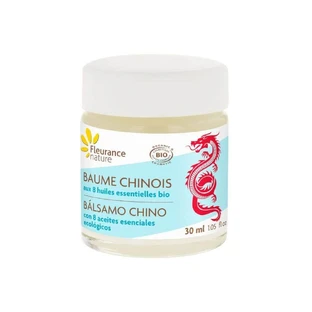 Fleurance Nature Baume Chinois aux 8 huiles essentielles bio 30ml