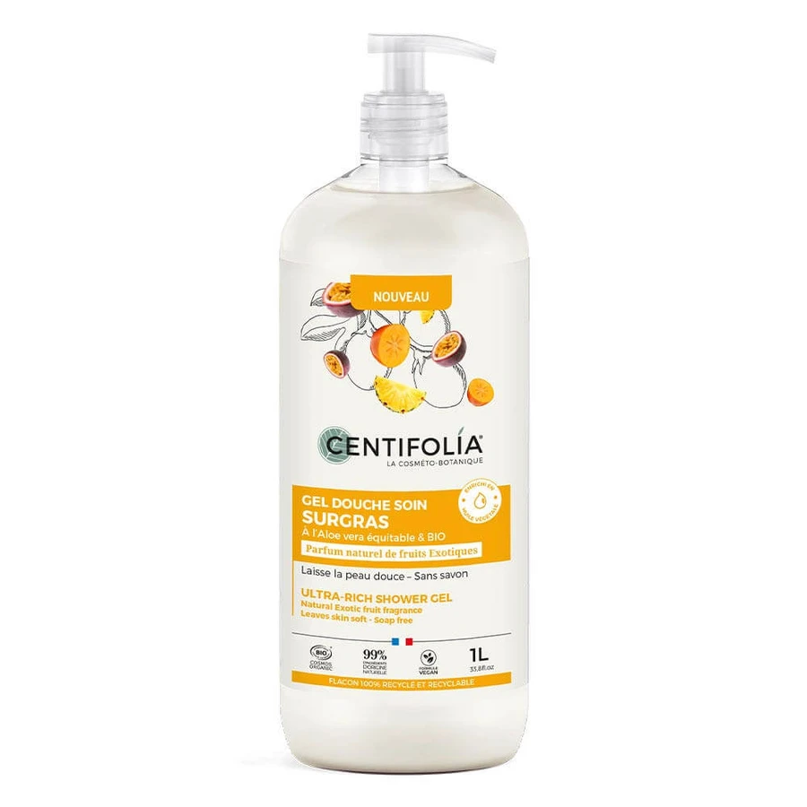 Centifolia Surgras Organic Exotic Fruit Shower Gel 1l