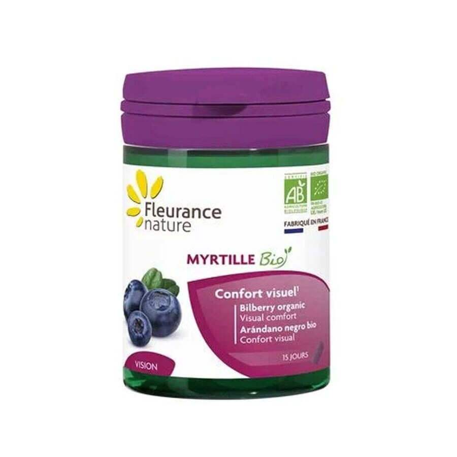 Fleurance Nature Blueberry Organic 60 Tablets