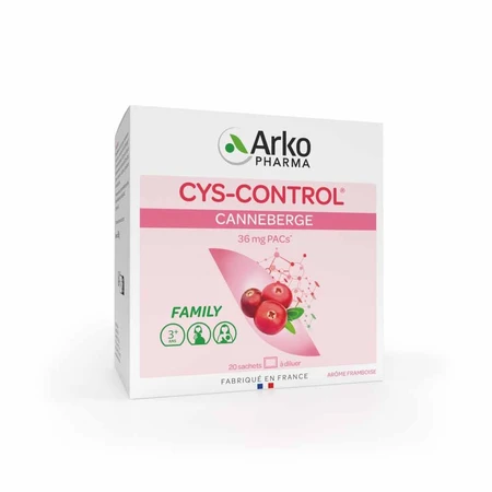 Arkopharma Cys-Control Confort Urinario Arándano Rojo 20 sobres