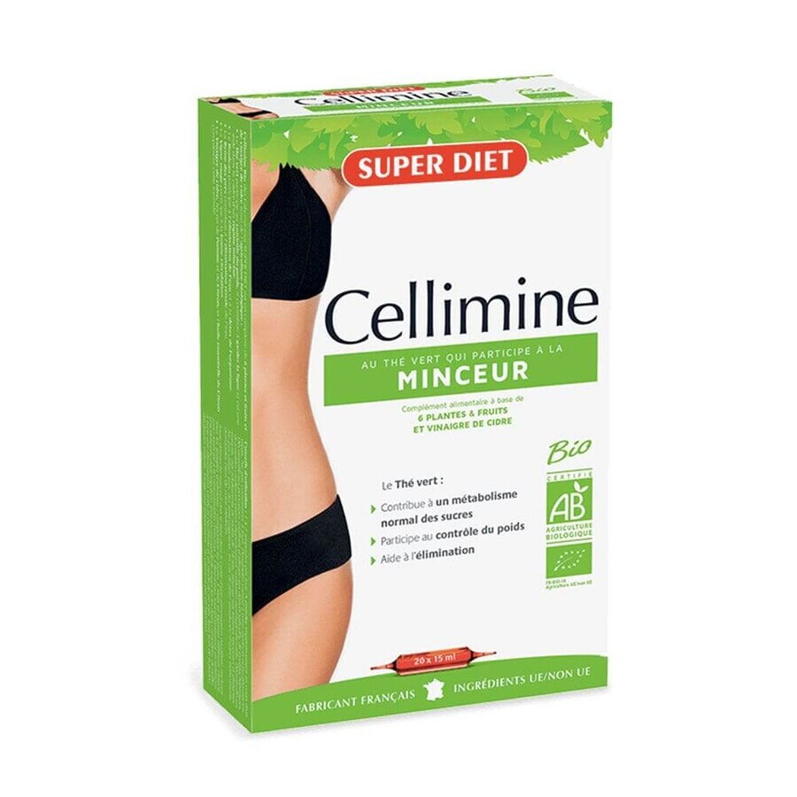 Superdiet Cellimine Bio 20 Injectieflacons