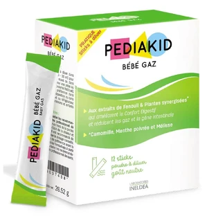 Pediakid Bebe Gaz met natuurlijke plantenextracten X12 sticks