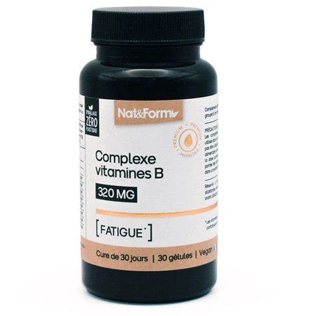 Nat&Form Premium Vitamin B-Komplex 30 Kapseln