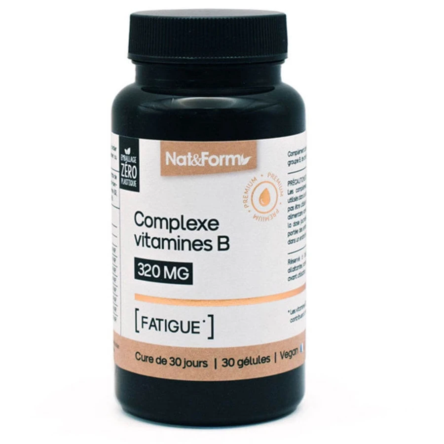 Nat&Form Premium Vitamin B-Komplex 30 Kapseln