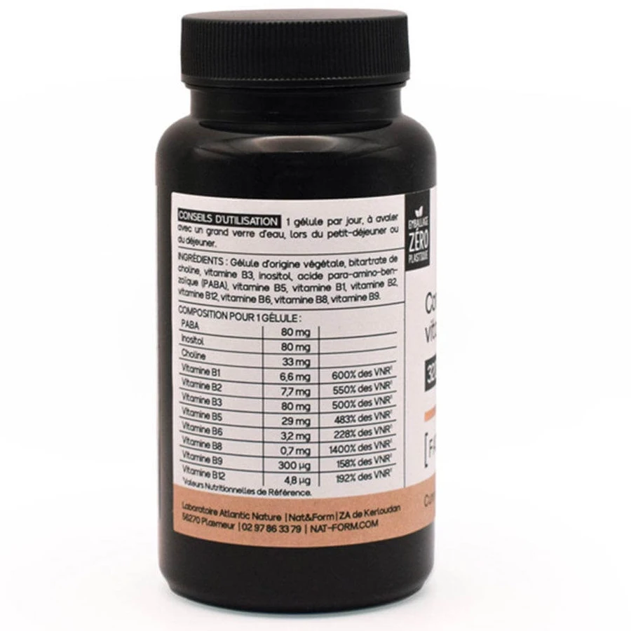 Nat&Form Premium Vitamin B-Komplex 30 Kapseln