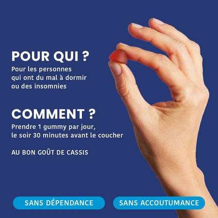Santarome Bonne Nuit Bonne Notte Bio Pour des nuits sereines 30 gommine