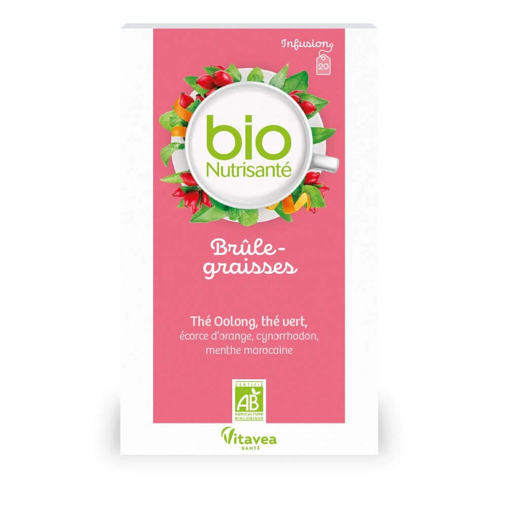 Vitavea Santé Bio Infusion Brule Graisses 20 sachets 20 sachets