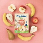Physiolac Cereal Fruit Banana Apple Pear 6 Months Organic 200g