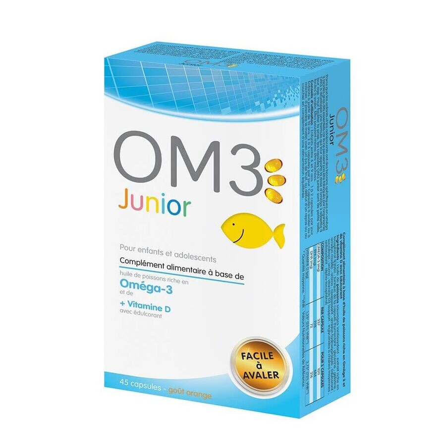 OM3 Omega 3 Junior 45 Cápsulas