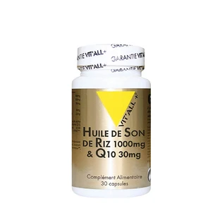 Vit'All+ Rijstezemelenolie Q10 1000mg 30 tabletten