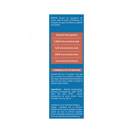 Biopur Actieve Organische Immuunsysteem Druppels 30ml