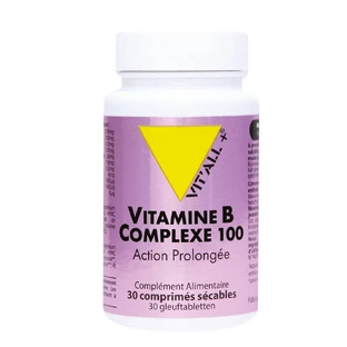 Vit'All+ Complejo Vitamínico B Acción Prolongada 30 Comprimidos