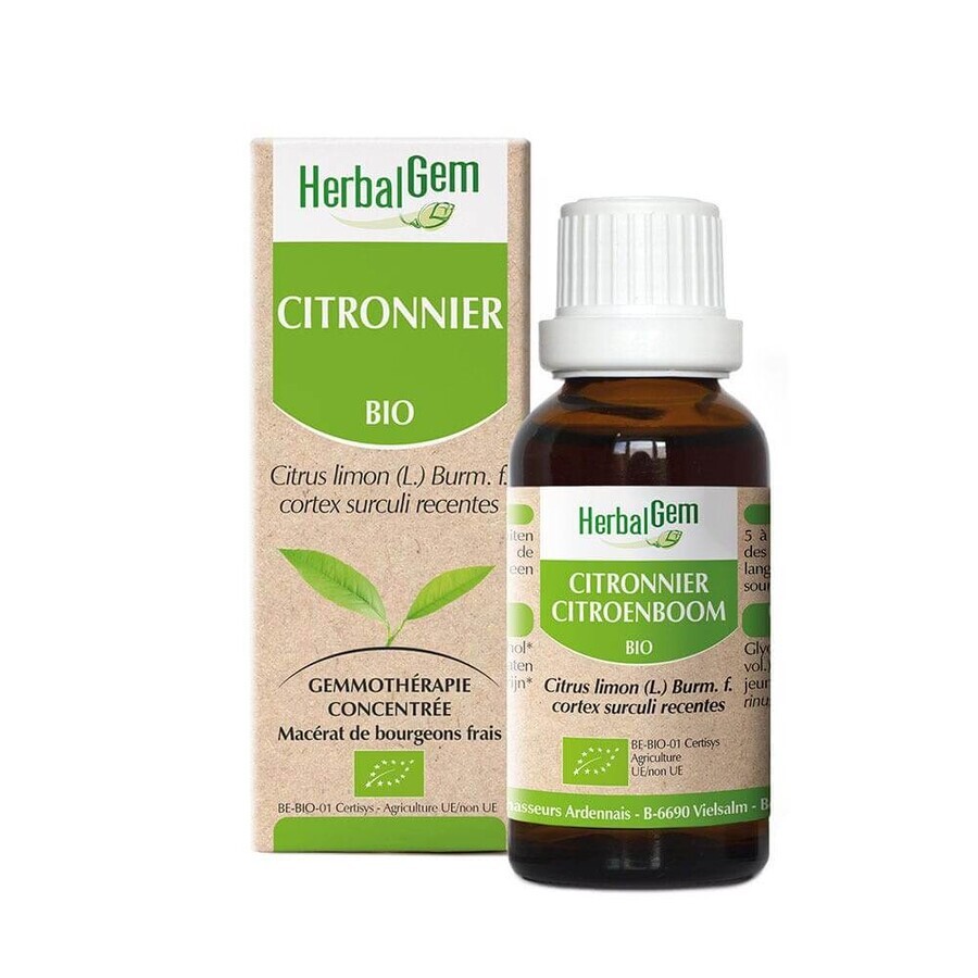 Winkel op Herbalgem Citroen Bio 30ml Herbalgem Citroen Bio 30ml
