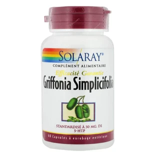 Solaray Griffonia Simplicifolia 5ht-p 60 Capsules