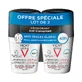 Vichy Desodorante Masculino Antitranspirante y Antiarrugas 48h Roll-on 2x50ml