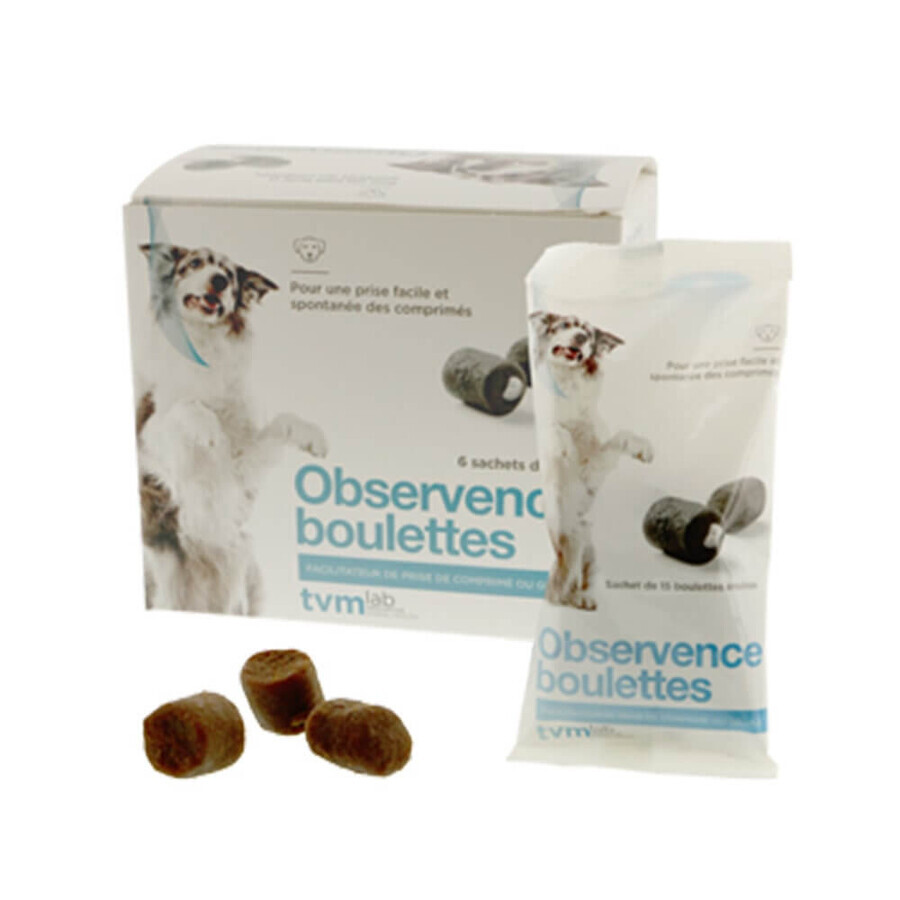 TVM Pellets Observance Hund Beutel mit 15 Pellets