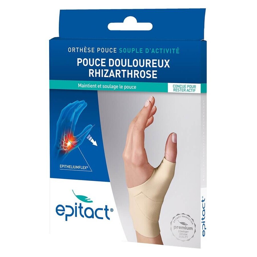 Epitact Schmerzhafte Daumenorthese (Rhizarthrose), rechte Hand