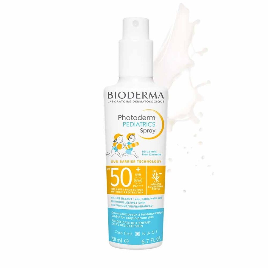 Bioderma Photoderm Spray Kid SPF50+ Zarte Haut 200ml Bioderma Photoderm Spray Kid SPF50+ Zarte Haut 200ml